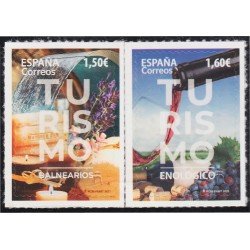 España Spain 5449/50 2021 Turismo Enológico y Balnearios MNH España Spain 5449/50 2021 Turismo Enológico y Balnearios MNH