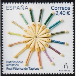 España Spain 5512 2021 Real fábrica de tapices MNH