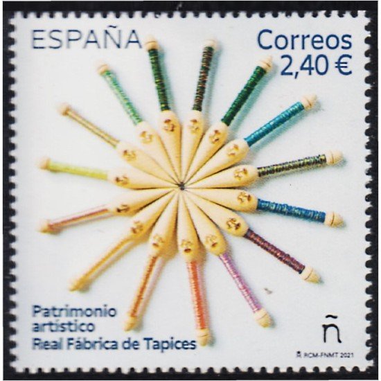 España Spain 5512 2021 Real fábrica de tapices MNH