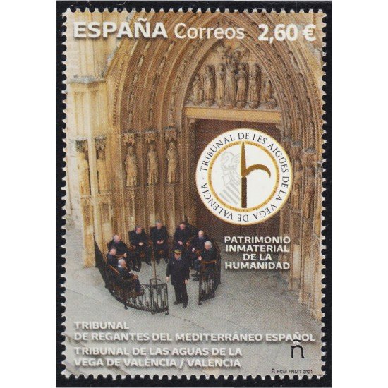 España Spain 5519 2021 Tribunal de las Aguas de la Vega de Valencia MNH