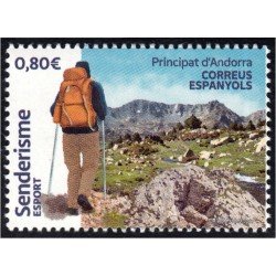 Andorra Española 514 2021 Deportes Senderismo MNH Andorra Española 514 2021 Deportes Senderismo MNH