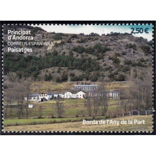Andorra Española 513 2021 Praderas y Construcciones MNH Andorra Española 513 2021 Praderas y Construcciones MNH