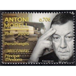 Andorra Española 511 2021 Antoni Morell MNH Andorra Española 511 2021 Antoni Morell MNH