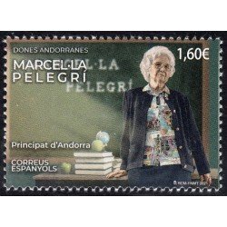 Andorra Española 510 2021 Mujeres andorranas Marcel la Pelegrí MNH Andorra Española 510 2021 Mujeres andorranas Marcel la Pelegrí MNH