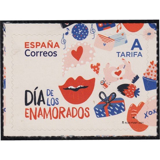 España Spain 5456 2021 Día de los enamorados MNH Tarifa A España Spain 5456 2021 Día de los enamorados MNH Tarifa A