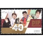 México 3068 2017 40 Años DIF Nacional MNH