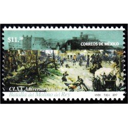 México 3071 2017 Batalla del Molino del Rey MNH México 3071 2017 Batalla del Molino del Rey MNH