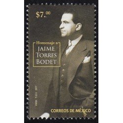 México 3077 2017 Homenaje a Jaime Torres Bodet MNH México 3077 2017 Homenaje a Jaime Torres Bodet MNH