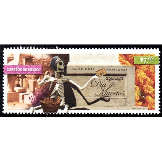 México 3063 2017 Día de los muertos MNH México 3063 2017 Día de los muertos MNH