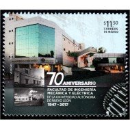 México 3061 2017 70 Aniversario de la Universidad Autónoma de Nuevo León MNH
