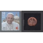 Vaticano 2020 Cartera Oficial Estuche Moneda 10 € euros La Pietà