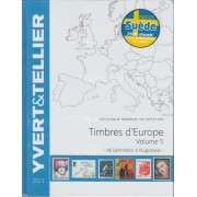 Catálogo Yvert 2021 Sellos Europa  Vol. 5 de San Marino a Yugoslavia 