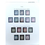 Colección Collection Andorra Francesa 1948 - 1997 MNH