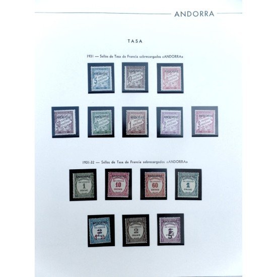 Colección Collection Andorra Francesa 1948 - 1997 MNH Colección Collection Andorra Francesa 1948 - 1997 MNH