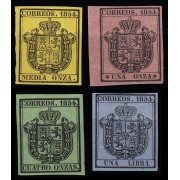 España Spain 28/31 1854 Escudo de España MNH