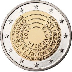 Eslovenia 2021 2 € euros conmemorativos Museos Eslovenia 2021 2 € euros conmemorativos Museos