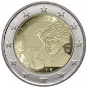 Bélgica 2020 2 € euros conmemorativos  Jan van Eyck