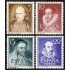 España Spain 1071/74 1950 - 1953 Escritores Calderón Lope MNH