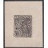 Andorra Española 58 1948 Prueba de Punzón no adoptada