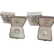 Vaticano 2020 Estuche Of Monedas 5€ + 10 € euros Plata Proof