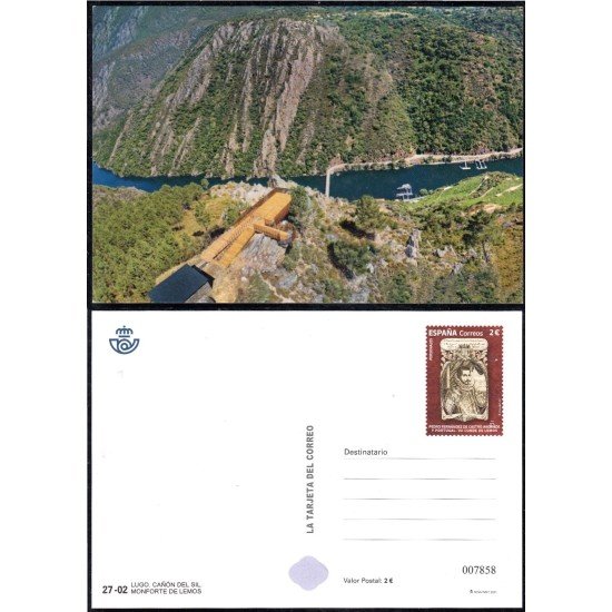 España Tarjetas del Correo y de Iniciativa Privada164 2021 Privada Lugo Cañón del Sil España Tarjetas del Correo y de Iniciativa Privada164 2021 Privada Lugo Cañón del Sil