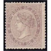 España Spain 92 1867 Isabel II MH