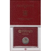 Vaticano 2021 Cartera Oficial Moneda 2 € euros Dante Alighieri