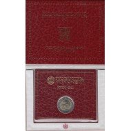 Vaticano 2021 Cartera Oficial Moneda 2 € euros Dante Alighieri