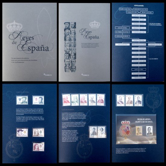 Libro Oficial Correos España 2017 Reyes de España y Austria Libro Oficial Correos España 2017 Reyes de España y Austria