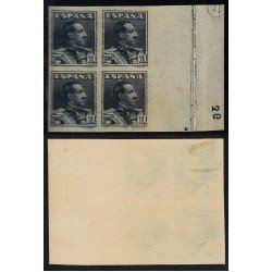 España Spain 321SA 1922/30 Alfonso XIII Bl.4 sin dentar España Spain 321SA 1922/30 Alfonso XIII Bl.4 sin dentar
