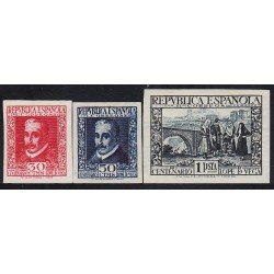 España Spain 691/93s 1935 Lope de Vega Sin dentar MH España Spain 691/93s 1935 Lope de Vega Sin dentar MH
