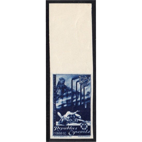 España Spain Variedad 774s 1938 Homenaje a los obreros de Segunto Sin Dentar España Spain Variedad 774s 1938 Homenaje a los obreros de Segunto Sin Dentar