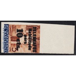 Barcelona Telégrafos 9 1936 Puerta Gótica Ayuntamiento sin goma Barcelona Telégrafos 9 1936 Puerta Gótica Ayuntamiento sin goma