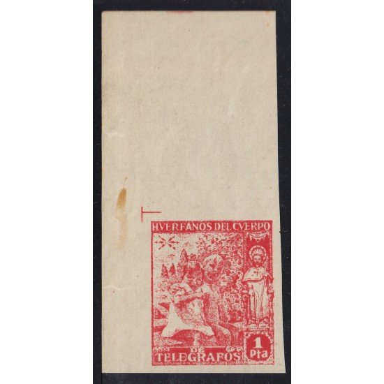 España Spain Beneficencia Huérfanos de Telégrafos 20s 1938 Niños MNH