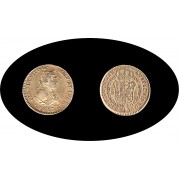 España 1813 2 escudos Madrid IG Ferdin VII Fernando Gold Au
