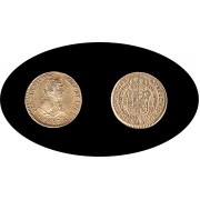 España 1813 2 escudos Madrid IG Ferdin VII Fernando Gold Au