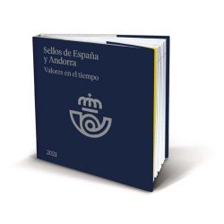 Libro Album Oficial de Sellos España y Andorra Año Completo 2021 Sin sellos Libro Album Oficial de Sellos España y Andorra Año Completo 2021 Sin sellos