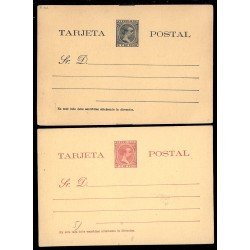 Puerto Rico EP 5/6 1894 Entero Postal Alfonso XIII