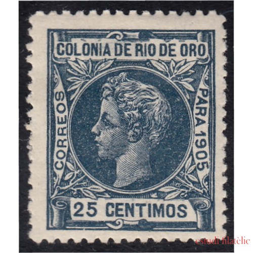 Río de Oro 8 1905 Alfonso XIII MH 