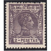 Río de Oro 29 1907 Alfonso XIII MNH 
