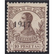 Río de Oro 103 1917 Alfonso XIII MNH