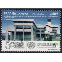 España Spain 5527 2021 50 Aniversario de la Facultad de Ciencias de la Información Universidad Complutense de Madrid MNH España Spain 5527 2021 50 Aniversario de la Facultad de Ciencias de la Información Universidad Complutense de Madrid MNH