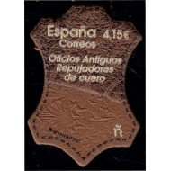España Spain 5531 2021 Oficios antiguos Repujadores de cuero MNH