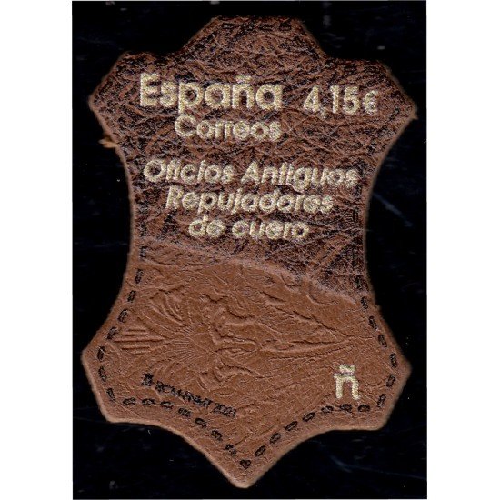 España Spain 5531 2021 Oficios antiguos Repujadores de cuero MNH España Spain 5531 2021 Oficios antiguos Repujadores de cuero MNH