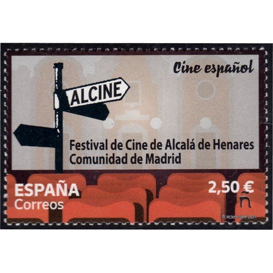 España Spain 5532 2021 Festival de Cine de Alcalá de Henares MNH España Spain 5532 2021 Festival de Cine de Alcalá de Henares MNH