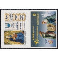 España Spain 5533/34 2021 Navidad Chritsmas MNH Tarifa A Tarifa B