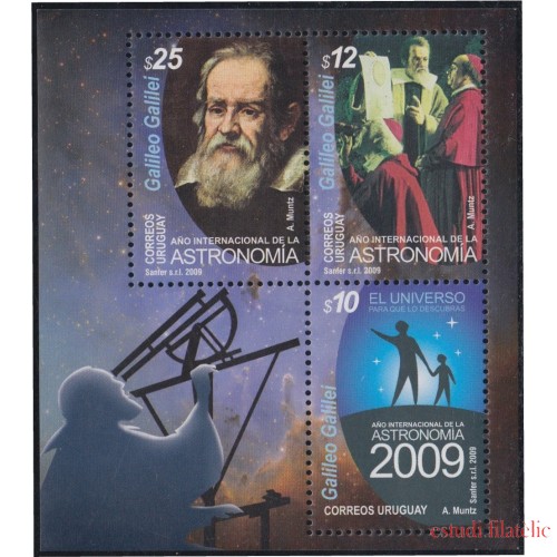 Uruguay HB 87 2009 Año Internacional de Astronomia MNH