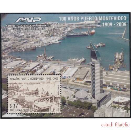 Uruguay HB 88 2009 100 Años del Puerto de Montevideo MNH
