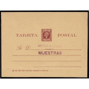 Cuba Entero Postal 31M 1898 Alfonso XIII muestra