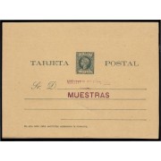 Cuba Entero Postal 32M 1898 Alfonso XIII muestra